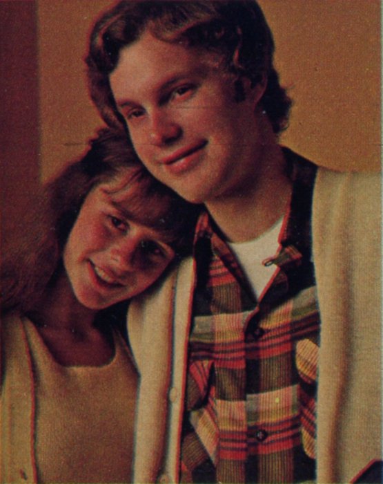 Scan of a TV Guide image showing Glynnis O'Connor and Gary Frank