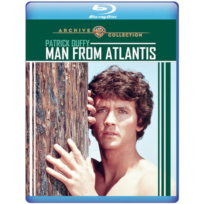 The cover to the Man from Atlantis telefilm on Blu-ray