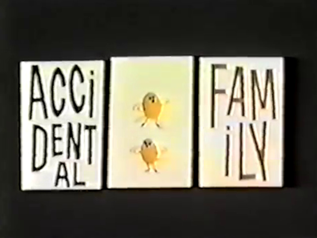 Still from the opening credits to Accidental Family