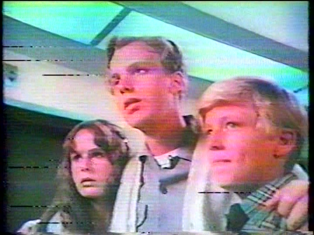 Still from the Sons and Daughters episode The Accident showing Glynnis O’Connor as Anita Cramer, Gary Frank as Jeff Reed, and Michael Morgan as Danny Reed