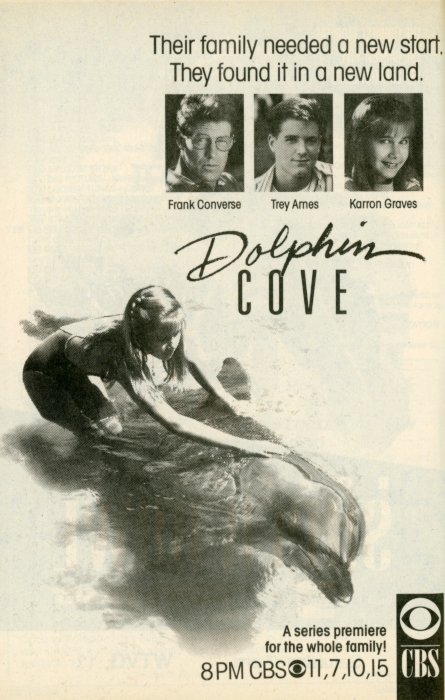 TV Guide Ad for Dolphin Cove on CBS Scan of a TV Guide ad for Dolphin Cove on CBS