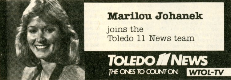 Scan of a TV Guide ad for Toledo 11 News on WTOL-TV