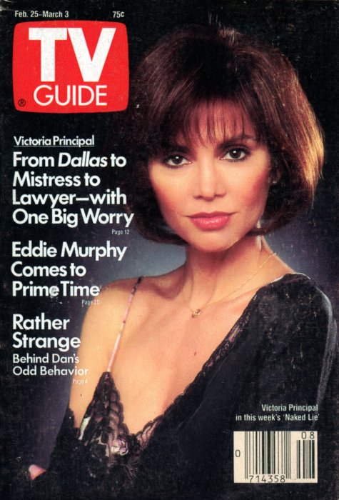 Scan of the front cover to the February 25th, 1989 issue of TV Guide magazine