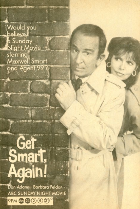 TV Guide Ad for Get Smart, Again! on ABC Scan of a TV Guide Ad for Get Smart, Again! on ABC