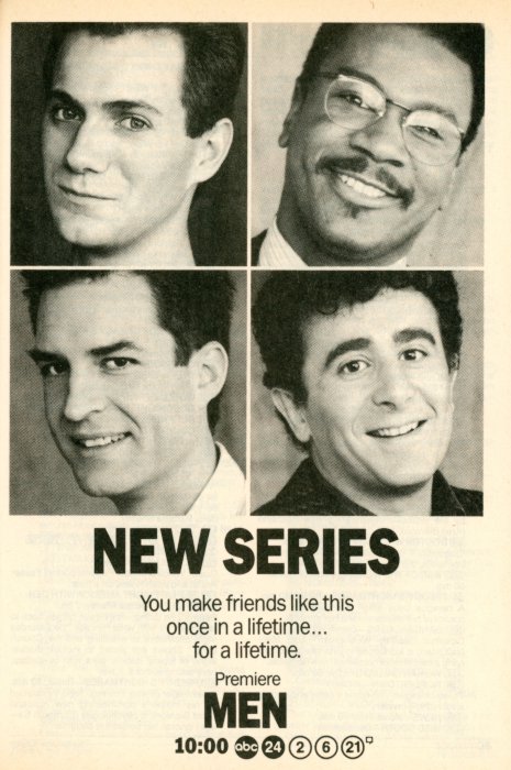 Scan of a TV Guide Ad for Men on ABC