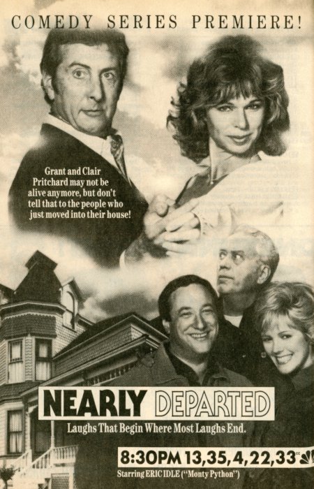 Scan of a TV Guide Ad for Nearly Departed on NBC