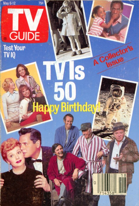 Scan of the front cover to the May 6th, 1989 issue of TV Guide magazine