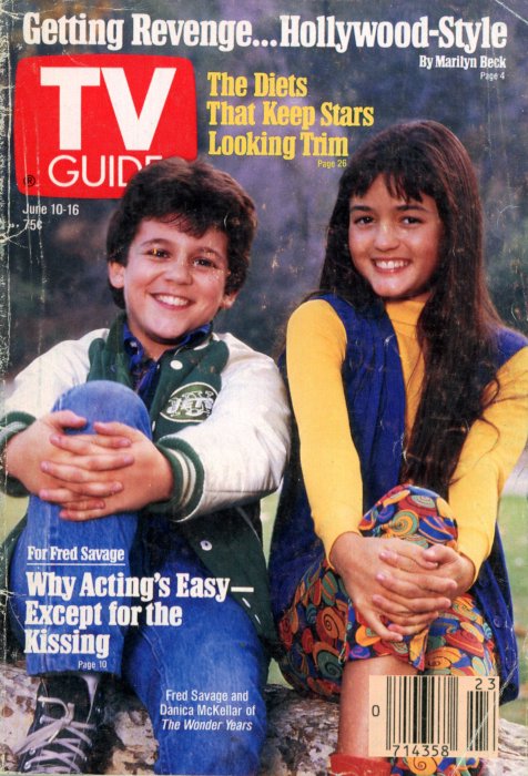 Scan of the front cover to the June 10th, 1989 issue of TV Guide magazine
