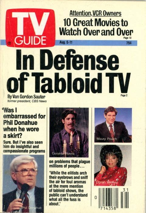 TV Guide Cover August 5th, 1989