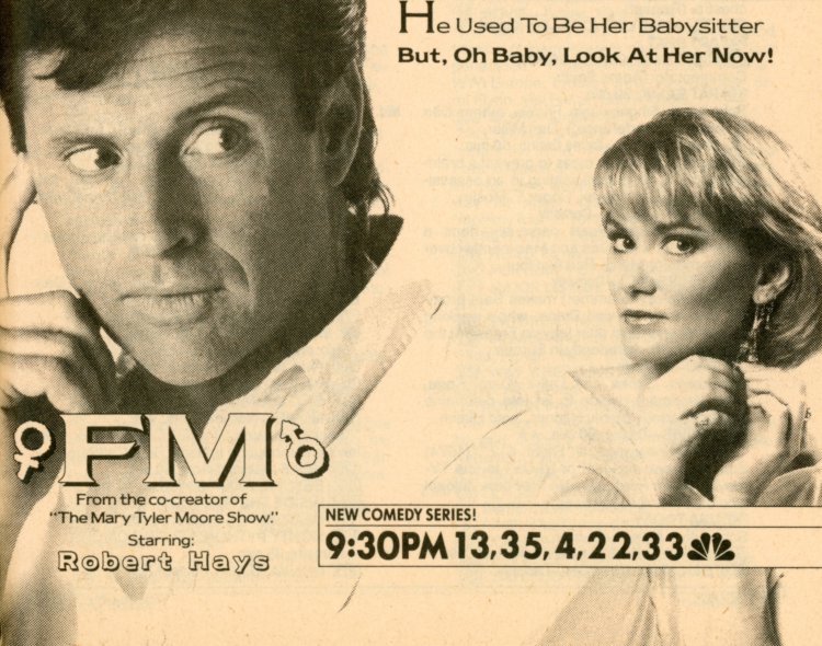 Scan of a TV Guide ad for FM on NBC
