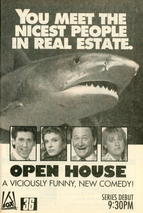 Scan of a TV Guide ad for Open House on FOX
