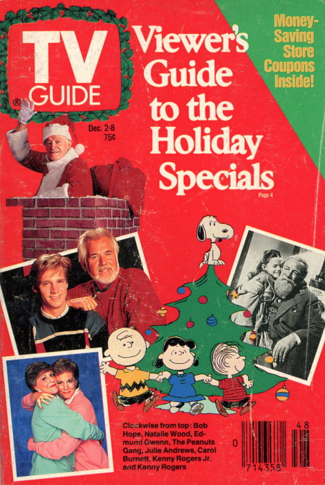 Scan of the front cover to the December 2nd, 1989 issue of TV Guide magazine