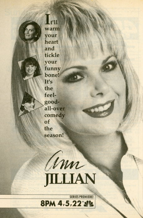 Scan of a TV Guide ad for Ann Jillian on NBC